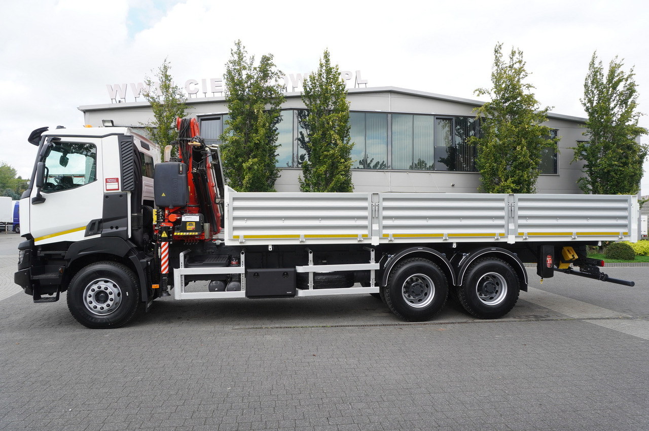 RENAULT K380 6×4 / FASSI F175 crane 7.85 t / 120 thousand km! / 2-sided tipper - Kipper, Autokran: das Bild 5 RENAULT K380 6×4 / FASSI F175 crane 7.85 t / 120 thousand km! / 2-sided tipper - Kipper, Autokran: das Bild 5
