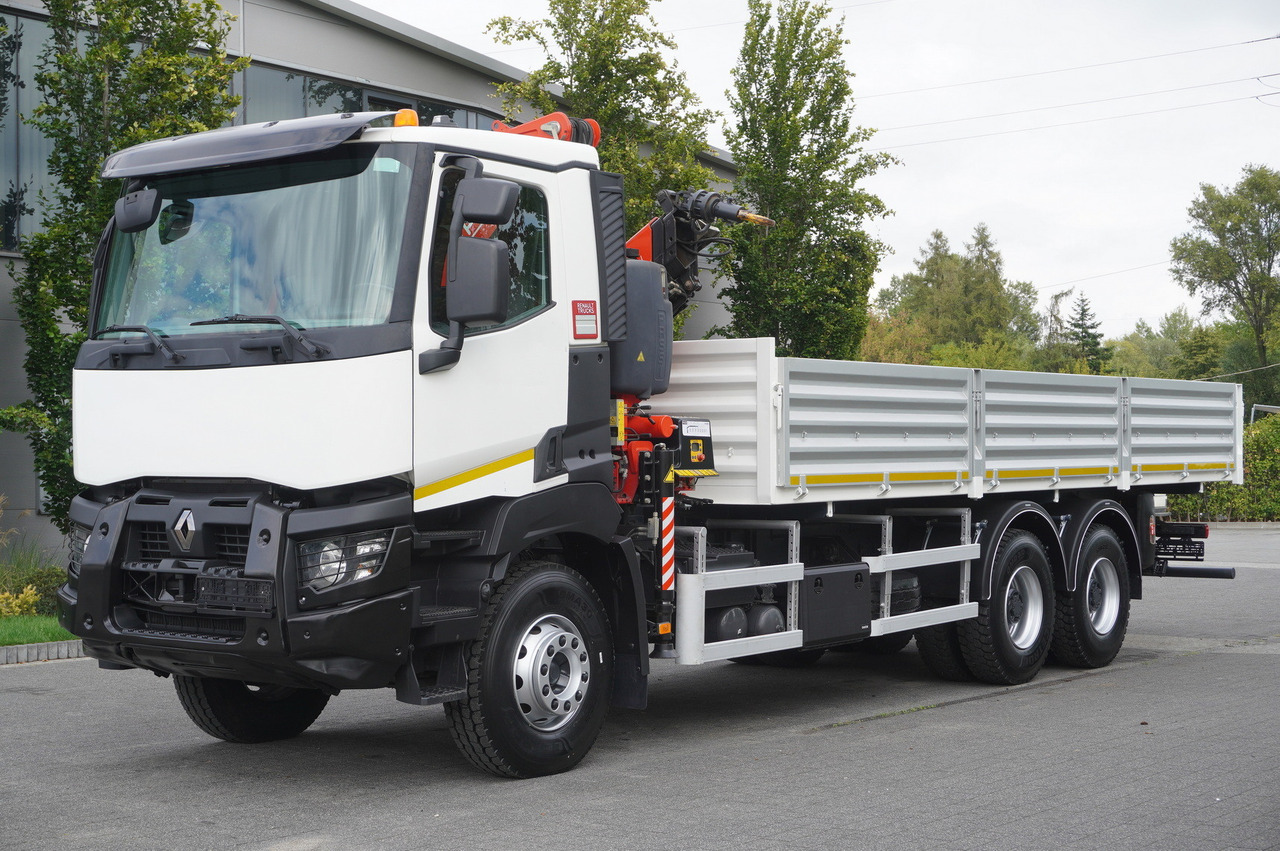 RENAULT K380 6×4 / FASSI F175 crane 7.85 t / 120 thousand km! / 2-sided tipper - Kipper, Autokran: das Bild 3 RENAULT K380 6×4 / FASSI F175 crane 7.85 t / 120 thousand km! / 2-sided tipper - Kipper, Autokran: das Bild 3