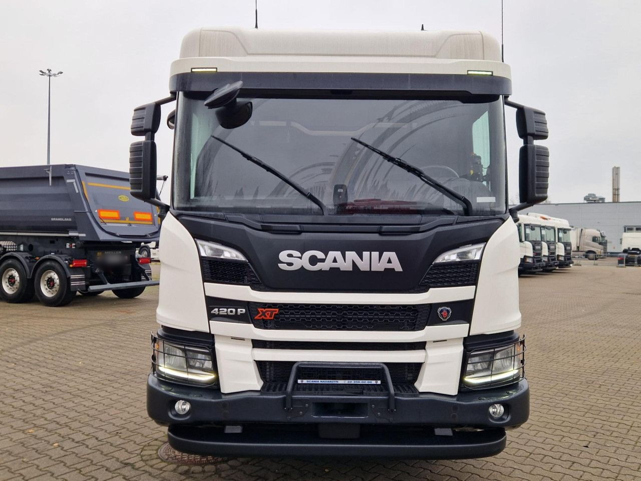 SCANIA P420 B6x2*4 / Meiller Kipper Tectrum RS 21 hooklift / 2025 / no mileage! - Abrollkipper: das Bild 3 SCANIA P420 B6x2*4 / Meiller Kipper Tectrum RS 21 hooklift / 2025 / no mileage! - Abrollkipper: das Bild 3