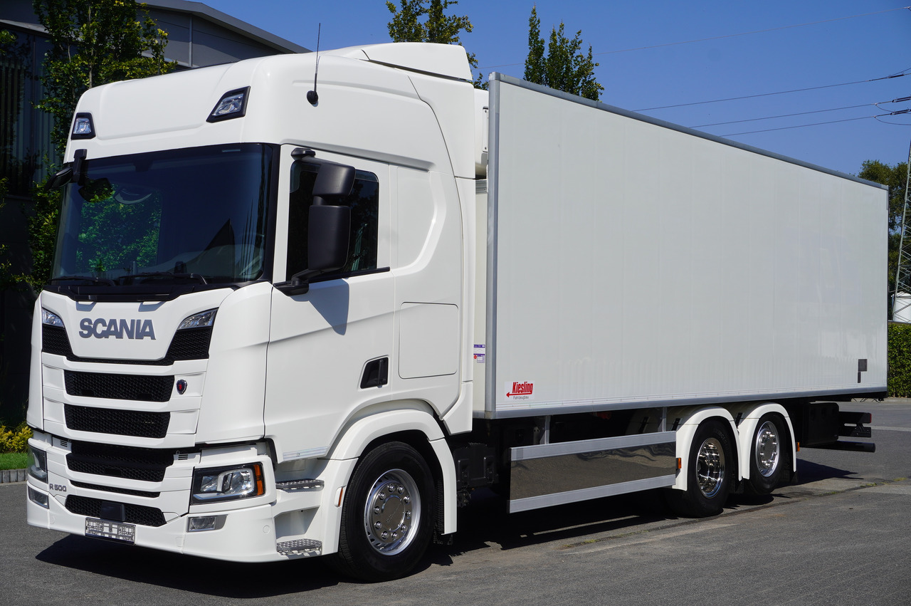 SCANIA R500 Hook-Up Refrigerated Truck KIESLING 20 EPAL / Carrier Supra 1250 Silent - Kühlkoffer LKW: das Bild 1 SCANIA R500 Hook-Up Refrigerated Truck KIESLING 20 EPAL / Carrier Supra 1250 Silent - Kühlkoffer LKW: das Bild 1