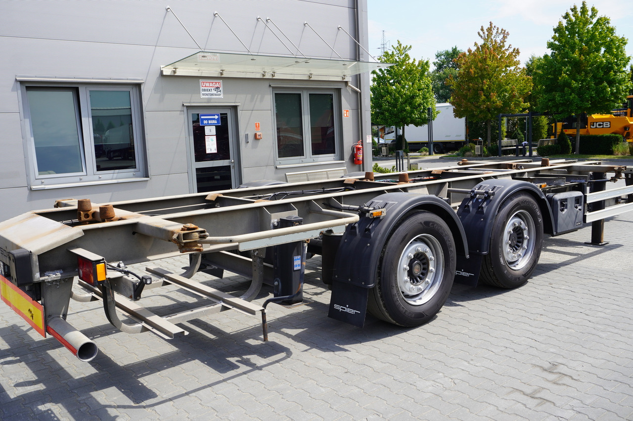 SPIER Trailer ZWL 290 BDF / 18 t - Fahrgestell Anhänger: das Bild 1 SPIER Trailer ZWL 290 BDF / 18 t - Fahrgestell Anhänger: das Bild 1