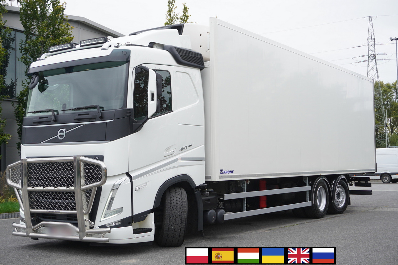 VOLVO FH 460 / Krone refrigerator 23 EPAL! / Carrier Supra 1250 MT Silent / Multitemperature / Steered axle - Kühlkoffer LKW: das Bild 1 VOLVO FH 460 / Krone refrigerator 23 EPAL! / Carrier Supra 1250 MT Silent / Multitemperature / Steered axle - Kühlkoffer LKW: das Bild 1