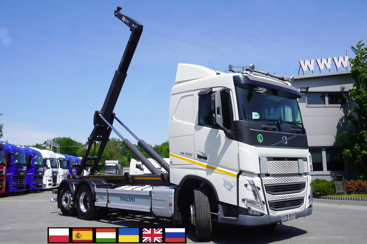 VOLVO FH 500 / VDL hooklift 21 tons / 2022 / steering 3d axle / 2 units - Abrollkipper: das Bild 1 VOLVO FH 500 / VDL hooklift 21 tons / 2022 / steering 3d axle / 2 units - Abrollkipper: das Bild 1