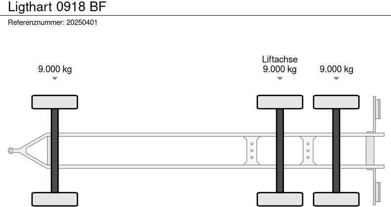 Ligthart 0918 BF - Holzanhänger: das Bild 5 Ligthart 0918 BF - Holzanhänger: das Bild 5