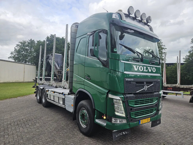 Volvo FH 500 GT XL Manuel Full Steel Big Axles Hubreduction Retarder - Holztransporter, Autokran: das Bild 2 Volvo FH 500 GT XL Manuel Full Steel Big Axles Hubreduction Retarder - Holztransporter, Autokran: das Bild 2