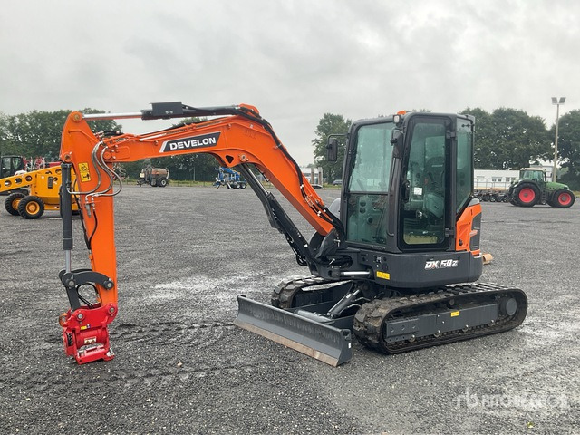 2023 Develon DX50Z-7 Mini Excavator: <6.6t - Minibagger: das Bild 2 2023 Develon DX50Z-7 Mini Excavator: <6.6t - Minibagger: das Bild 2