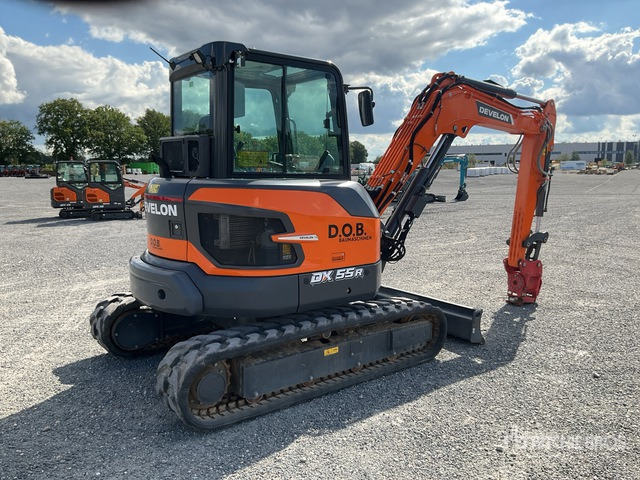 2023 Develon DX55R-7 Mini Excavator: <6.6t - Minibagger: das Bild 4 2023 Develon DX55R-7 Mini Excavator: <6.6t - Minibagger: das Bild 4