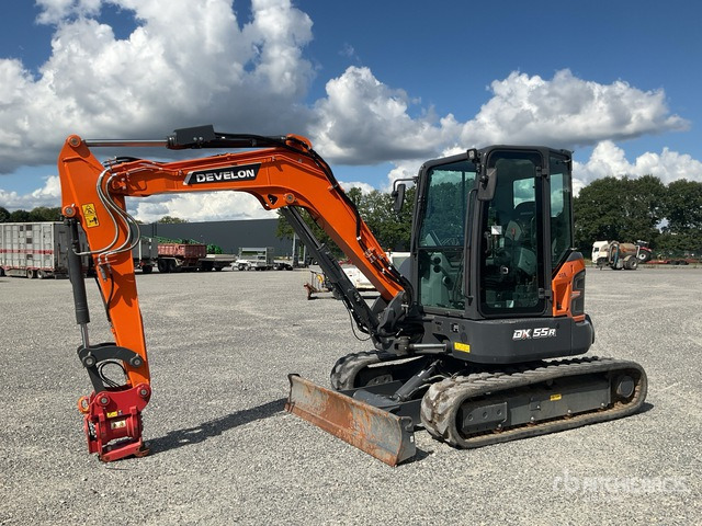 2023 Develon DX55R-7 Mini Excavator: <6.6t - Minibagger: das Bild 2 2023 Develon DX55R-7 Mini Excavator: <6.6t - Minibagger: das Bild 2