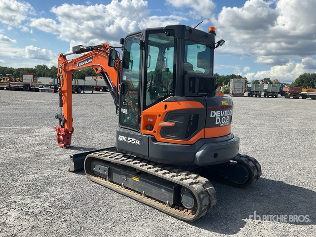 2023 Develon DX55R-7 Mini Excavator: <6.6t - Minibagger: das Bild 4 2023 Develon DX55R-7 Mini Excavator: <6.6t - Minibagger: das Bild 4
