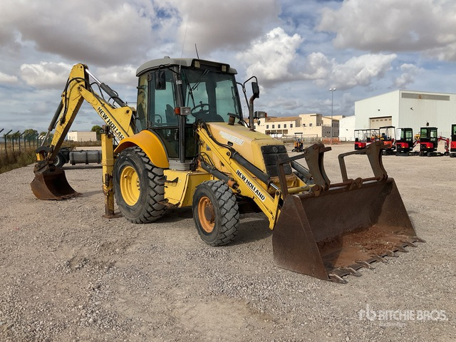 2007 New Holland LB95B-4PT 4x4 Backhoe Loader - Baggerlader: das Bild 4 2007 New Holland LB95B-4PT 4x4 Backhoe Loader - Baggerlader: das Bild 4