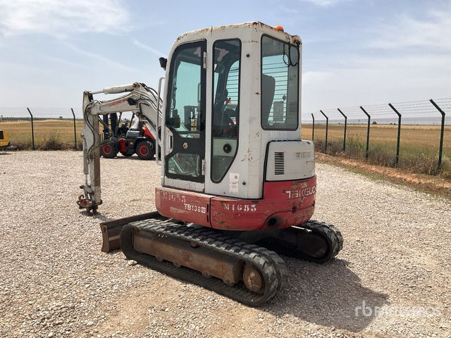 2008 Takeuchi TB138FR Mini Excavator: <6.6t - Minibagger: das Bild 3 2008 Takeuchi TB138FR Mini Excavator: <6.6t - Minibagger: das Bild 3