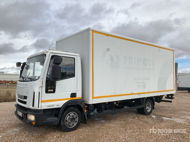 2012 Iveco Eurocargo 75E18 4x2 Van Truck - Koffer LKW: das Bild 1 2012 Iveco Eurocargo 75E18 4x2 Van Truck - Koffer LKW: das Bild 1