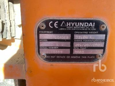 HYUNDAI HL770-9 - Radlader: das Bild 5 HYUNDAI HL770-9 - Radlader: das Bild 5
