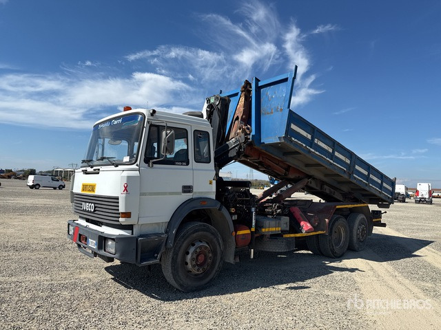 1990 Iveco 190-36 6x2 Roll-Off Truck - Abrollkipper: das Bild 2 1990 Iveco 190-36 6x2 Roll-Off Truck - Abrollkipper: das Bild 2