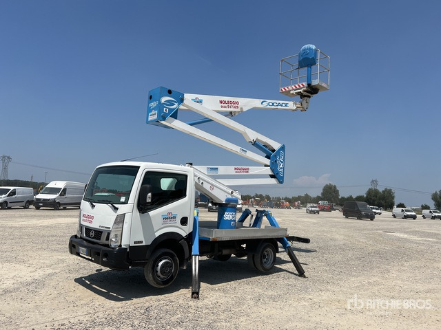 2014 Nissan Cabstar 35.12 2014 Socage DA320 20 m on Bucket Truck - LKW mit Arbeitsbühne: das Bild 1 2014 Nissan Cabstar 35.12 2014 Socage DA320 20 m on Bucket Truck - LKW mit Arbeitsbühne: das Bild 1