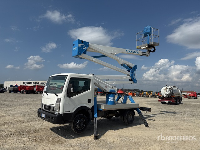 2017 Nissan Cabstar Cabstar 35.12 2016 Socage DA 320 20 m on Bucket Truck - LKW mit Arbeitsbühne: das Bild 1 2017 Nissan Cabstar Cabstar 35.12 2016 Socage DA 320 20 m on Bucket Truck - LKW mit Arbeitsbühne: das Bild 1