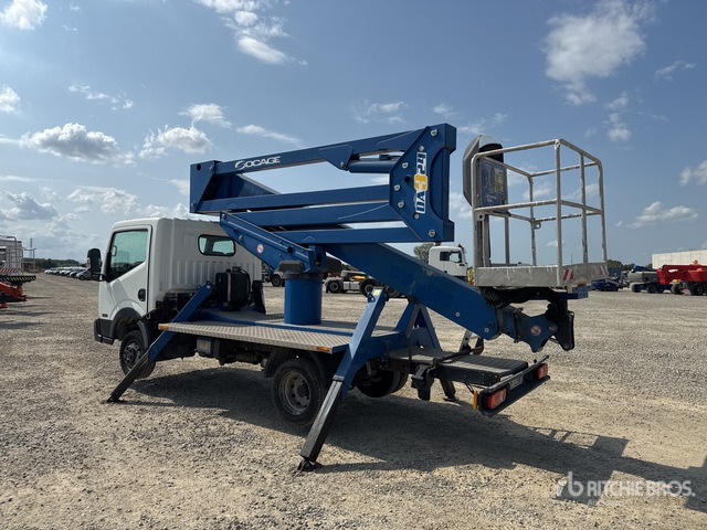 2017 Nissan Cabstar Cabstar 35.12 2017 Socage DA 324 24 m on Bucket Truck - LKW mit Arbeitsbühne: das Bild 3 2017 Nissan Cabstar Cabstar 35.12 2017 Socage DA 324 24 m on Bucket Truck - LKW mit Arbeitsbühne: das Bild 3