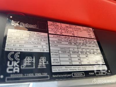 BOBCAT LPM15N Electric (Unused) - Niederhubwagen: das Bild 5 BOBCAT LPM15N Electric (Unused) - Niederhubwagen: das Bild 5