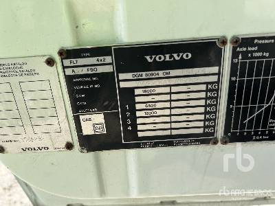 VOLVO FL7 Pesci SM160 on 6x2 - Pritsche LKW, Autokran: das Bild 5 VOLVO FL7 Pesci SM160 on 6x2 - Pritsche LKW, Autokran: das Bild 5