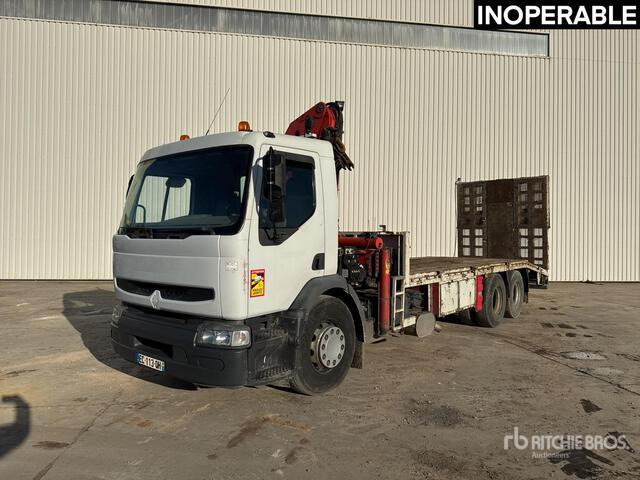 2006 Renault Premium 2006 Palfinger PK23500 on 6x2 C ... Flatbed Truck with Crane - Pritsche LKW, Autokran: das Bild 1 2006 Renault Premium 2006 Palfinger PK23500 on 6x2 C ... Flatbed Truck with Crane - Pritsche LKW, Autokran: das Bild 1