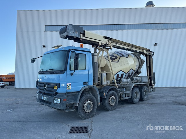 2007 Mercedes-Benz Actros 3236 8x4 Camion Toupie 8x4 Mixer Truck - Fahrmischer: das Bild 2 2007 Mercedes-Benz Actros 3236 8x4 Camion Toupie 8x4 Mixer Truck - Fahrmischer: das Bild 2