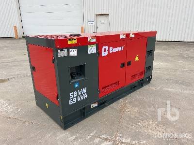 BAUER GFS-50KW 62.5 kVA Skid-Mounted (Unused) - Stromgenerator: das Bild 1 BAUER GFS-50KW 62.5 kVA Skid-Mounted (Unused) - Stromgenerator: das Bild 1