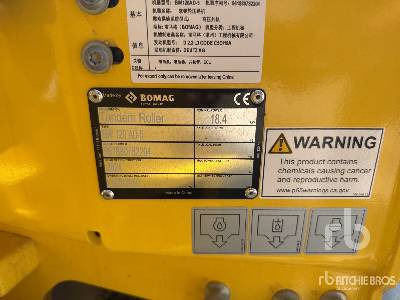 BOMAG BW120AD-5 Compacteur Vibrant Tandem (Non ... - Straßenwalze: das Bild 5 BOMAG BW120AD-5 Compacteur Vibrant Tandem (Non ... - Straßenwalze: das Bild 5