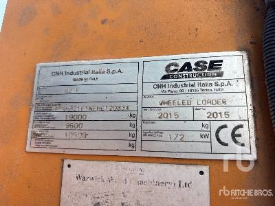 CASE 821F High Lift Chargeuse Sur Pneus - Radlader: das Bild 5 CASE 821F High Lift Chargeuse Sur Pneus - Radlader: das Bild 5