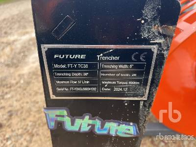 FUTURE FT-YTC38 Trancheuse (Non Utilise) (Unused) - Grabenbagger/ Grabenfräse: das Bild 5 FUTURE FT-YTC38 Trancheuse (Non Utilise) (Unused) - Grabenbagger/ Grabenfräse: das Bild 5