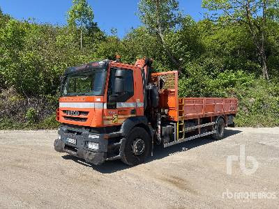 IVECO STRALIS 310 2009 Fassi F130A21 on 4x2 Camio ... - Abrollkipper: das Bild 1 IVECO STRALIS 310 2009 Fassi F130A21 on 4x2 Camio ... - Abrollkipper: das Bild 1