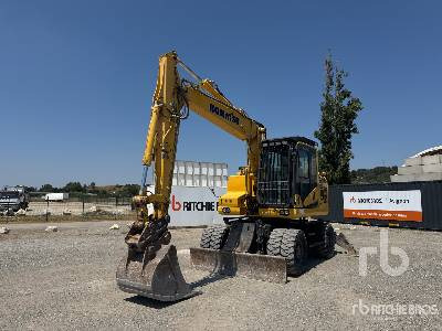 KOMATSU PW148-11 Pelle Sur Pneus - Mobilbagger: das Bild 1 KOMATSU PW148-11 Pelle Sur Pneus - Mobilbagger: das Bild 1