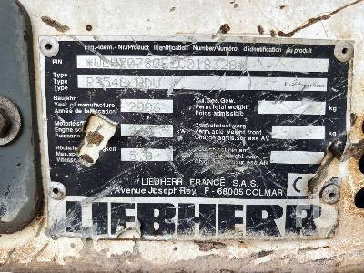 LIEBHERR R954C HDV Pelle De Demolition - Abrissbagger: das Bild 5 LIEBHERR R954C HDV Pelle De Demolition - Abrissbagger: das Bild 5