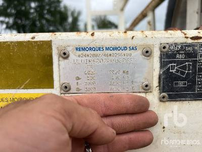 MOIROUD TR6000 T/A Remorque 2 Essieux - Baumaschinenanhänger: das Bild 5 MOIROUD TR6000 T/A Remorque 2 Essieux - Baumaschinenanhänger: das Bild 5