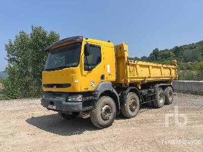 RENAULT KERAX 420.32 8x4 Camion Bi Benne - Kipper: das Bild 1 RENAULT KERAX 420.32 8x4 Camion Bi Benne - Kipper: das Bild 1