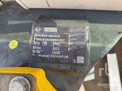 WACKER NEUSON EZ50 Mini-Pelle - Minibagger: das Bild 5 WACKER NEUSON EZ50 Mini-Pelle - Minibagger: das Bild 5
