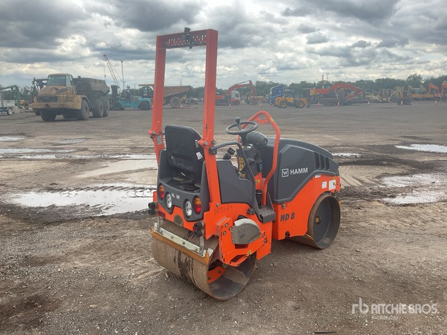 2019 Hamm HD8VV Double Drum Roller - Straßenwalze: das Bild 4 2019 Hamm HD8VV Double Drum Roller - Straßenwalze: das Bild 4