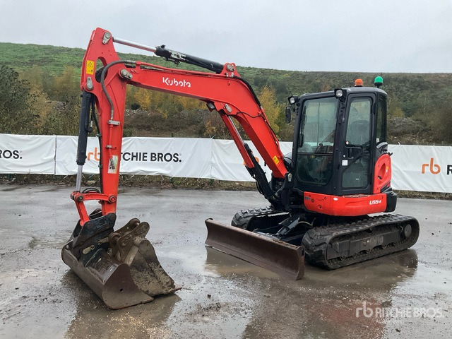2019 Kubota U55-4 - Minibagger: das Bild 2 2019 Kubota U55-4 - Minibagger: das Bild 2