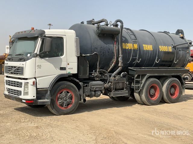 2008 Volvo FM400 6x4 20000 L Vacuum Tanker Truck - Saug-/ Spülfahrzeug: das Bild 1 2008 Volvo FM400 6x4 20000 L Vacuum Tanker Truck - Saug-/ Spülfahrzeug: das Bild 1