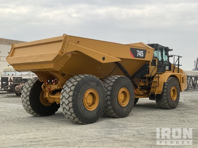 2018 Cat 745 - Knickgelenkter Dumper: das Bild 4 2018 Cat 745 - Knickgelenkter Dumper: das Bild 4