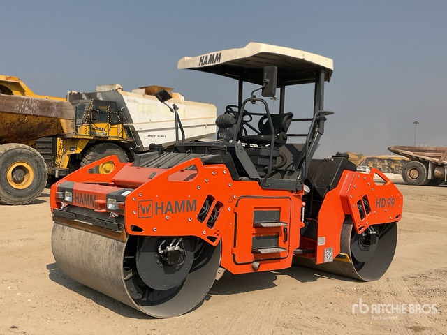 2019 Hamm HD99 Double Drum Roller - Straßenwalze: das Bild 1 2019 Hamm HD99 Double Drum Roller - Straßenwalze: das Bild 1