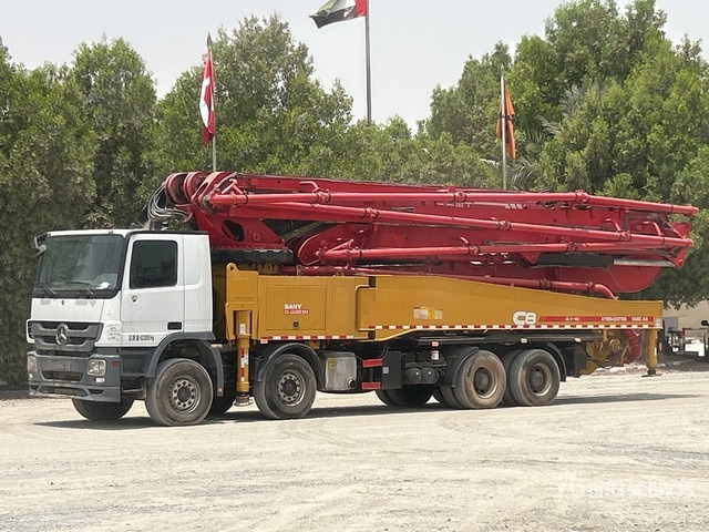 2020 Mercedes-Benz Actros 4141 2020 Sany SYM5449THBE 56 m on 8 ... Concrete Pump Truck - Schlegelmäher/ Mulcher: das Bild 1 2020 Mercedes-Benz Actros 4141 2020 Sany SYM5449THBE 56 m on 8 ... Concrete Pump Truck - Schlegelmäher/ Mulcher: das Bild 1