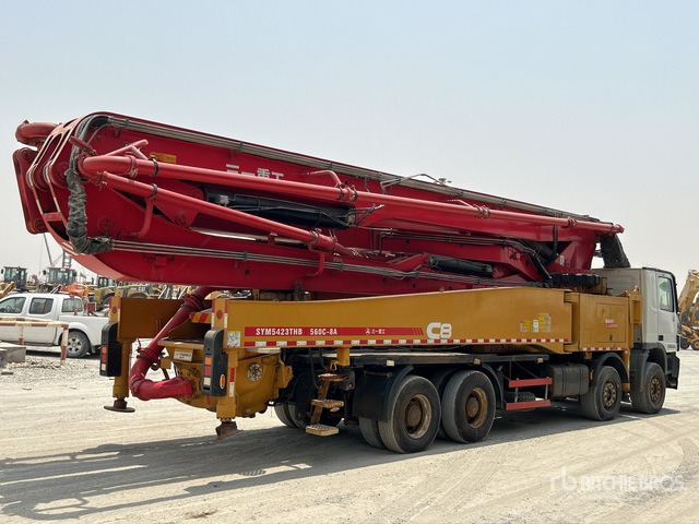 2020 Mercedes-Benz Actros 4141 2020 Sany SYM5449THBE 56 m on 8 ... Concrete Pump Truck - Schlegelmäher/ Mulcher: das Bild 4 2020 Mercedes-Benz Actros 4141 2020 Sany SYM5449THBE 56 m on 8 ... Concrete Pump Truck - Schlegelmäher/ Mulcher: das Bild 4