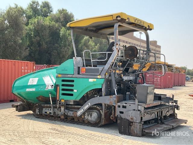 2020 Vogele SUPER 1800-2HD Track Asphalt Paver - Asphaltfertiger/ Straßenfertiger: das Bild 4 2020 Vogele SUPER 1800-2HD Track Asphalt Paver - Asphaltfertiger/ Straßenfertiger: das Bild 4