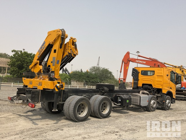 2021 Volvo FM420 XCMG SQ8ZK3Q 8 ton Knuckle Boom ... Crane Truck - Fahrgestell LKW, Autokran: das Bild 3 2021 Volvo FM420 XCMG SQ8ZK3Q 8 ton Knuckle Boom ... Crane Truck - Fahrgestell LKW, Autokran: das Bild 3