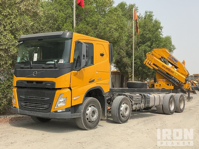 2021 Volvo FM420 XCMG SQ8ZK3Q 8 ton Knuckle Boom ... Crane Truck - Fahrgestell LKW, Autokran: das Bild 2 2021 Volvo FM420 XCMG SQ8ZK3Q 8 ton Knuckle Boom ... Crane Truck - Fahrgestell LKW, Autokran: das Bild 2