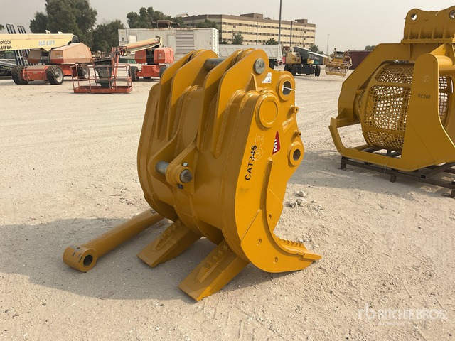 2025 Hongwing Manual - Fits Cat 345D, 349D (U ... Excavator Grapple - Greifer: das Bild 4 2025 Hongwing Manual - Fits Cat 345D, 349D (U ... Excavator Grapple - Greifer: das Bild 4