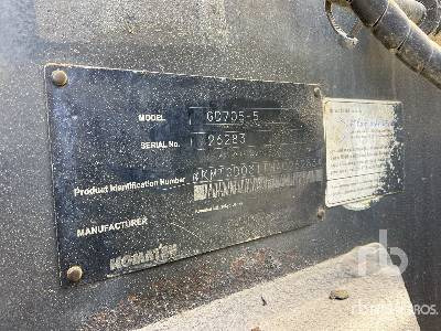 KOMATSU GD705-5 - Grader: das Bild 1 KOMATSU GD705-5 - Grader: das Bild 1