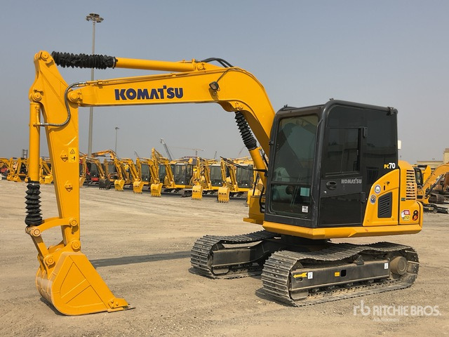 Komatsu PC70-8 - Minibagger: das Bild 1 Komatsu PC70-8 - Minibagger: das Bild 1