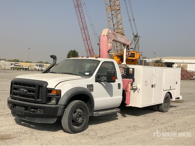 2008 Ford F550 XL Super Duty 4x4 Service Truck - Kommunal-/ Sonderfahrzeug: das Bild 1 2008 Ford F550 XL Super Duty 4x4 Service Truck - Kommunal-/ Sonderfahrzeug: das Bild 1