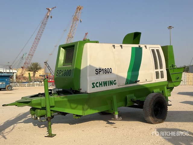 Schwing SP1800 - Stationäre Betonpumpe: das Bild 2 Schwing SP1800 - Stationäre Betonpumpe: das Bild 2